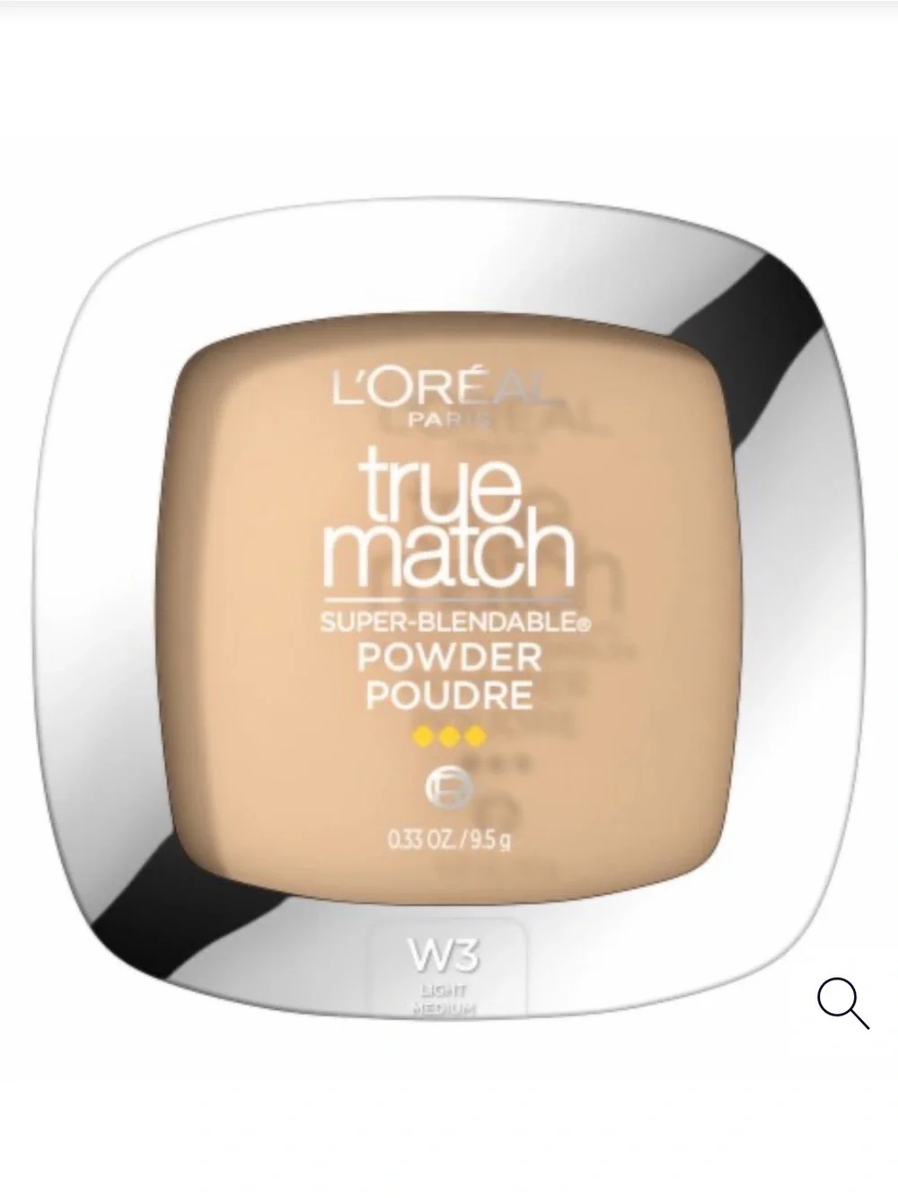 L'Oreal True Match Powder - Light/Medium Beige (W3)